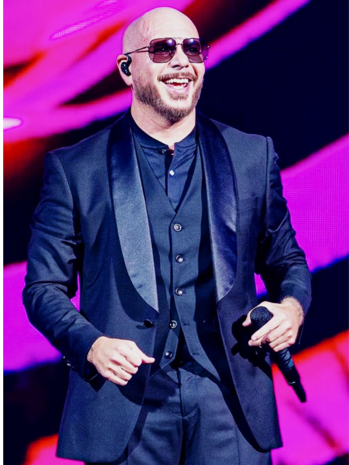 I’m Back Tour Pitbull Black Blazer