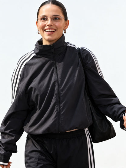 Inde Navarrette US Open Championship Black Oversized Track Jacket