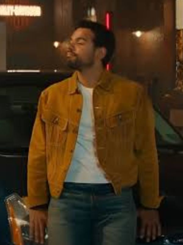 Jacob Scipio Maintenance Required Mustard Suede Leather Jacket