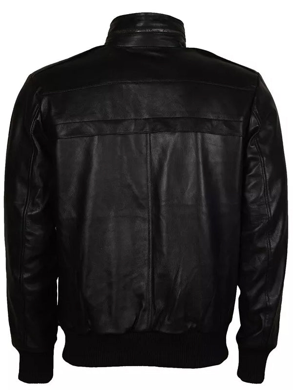 Johnny Lawrence Black Cobra Kai Leather Jacket