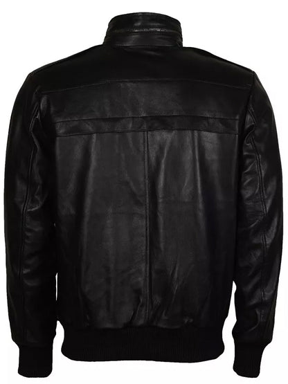 Johnny Lawrence Black Cobra Kai Leather Jacket