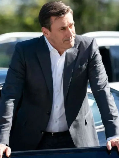 Jon Hamm Your Friends and Neighbors 2025 Grey Blazer