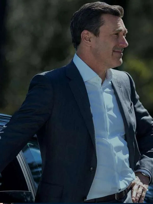 Jon Hamm Your Friends and Neighbors 2025 Grey Blazer