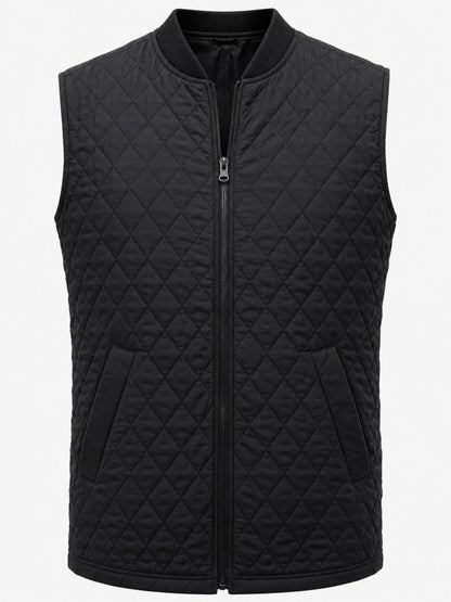 Josh Brolin The Dog Stars Black Quilted Vest