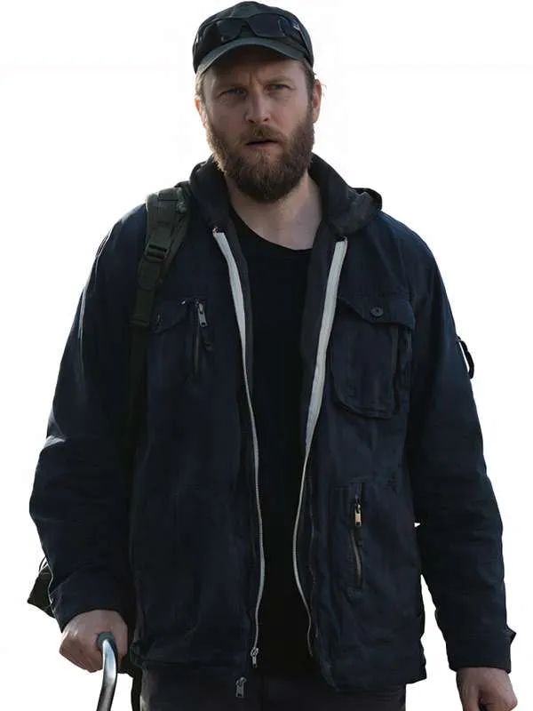 Joshua Close American Solitaire Blue Cotton Jacket