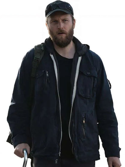 Joshua Close American Solitaire Blue Cotton Jacket