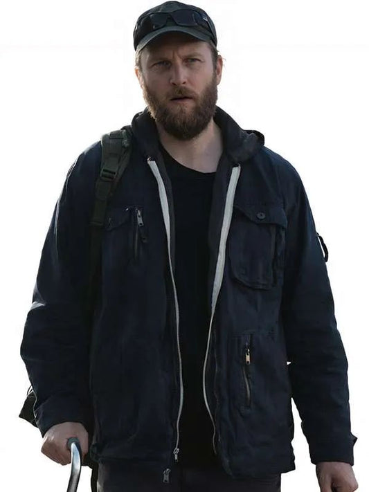 Joshua Close American Solitaire Blue Cotton Jacket