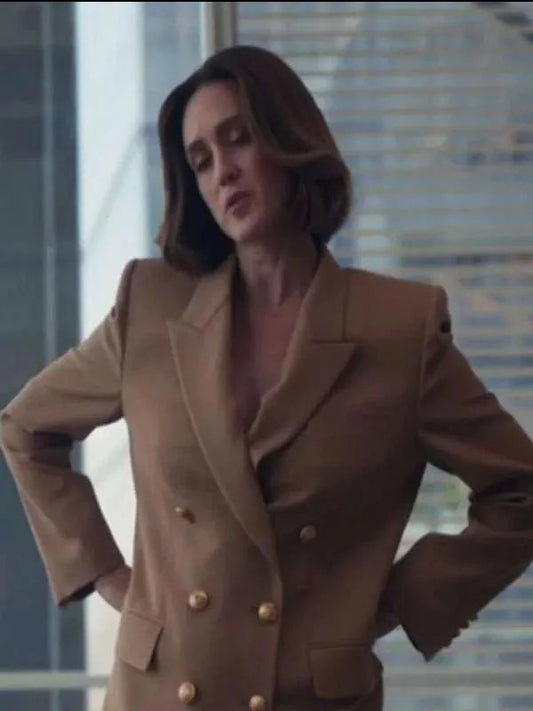 Kat Resnick Your Friends and Neighbors 2025 Brown Blazer