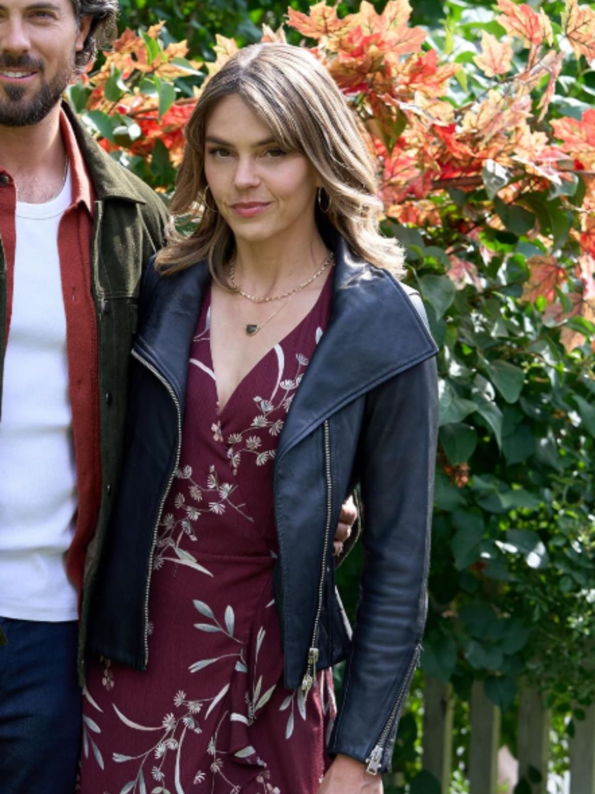 Love Finds You Aimee Teegarden Black Leather Jacket