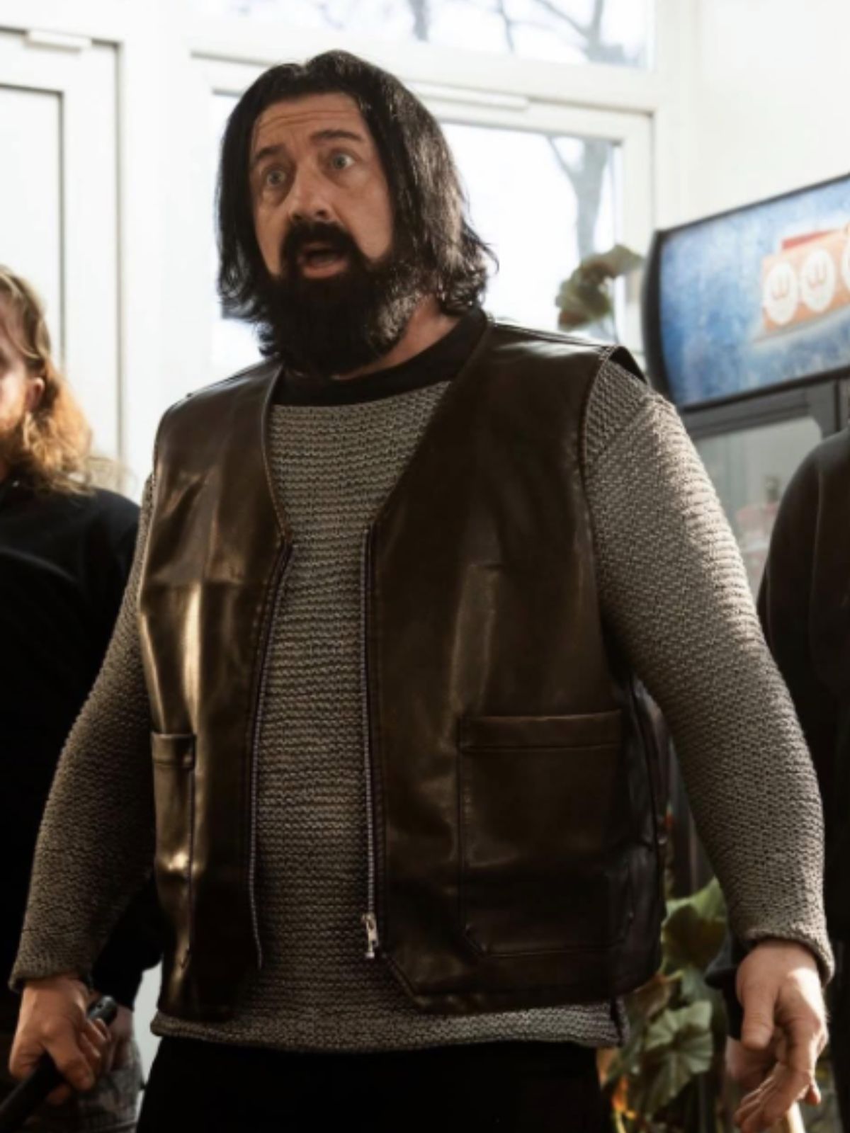 Mark Strange Reckless Brown Leather Vest