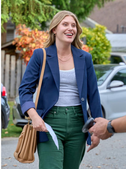 Natalie Sharp Love Finds You Blue Blazer