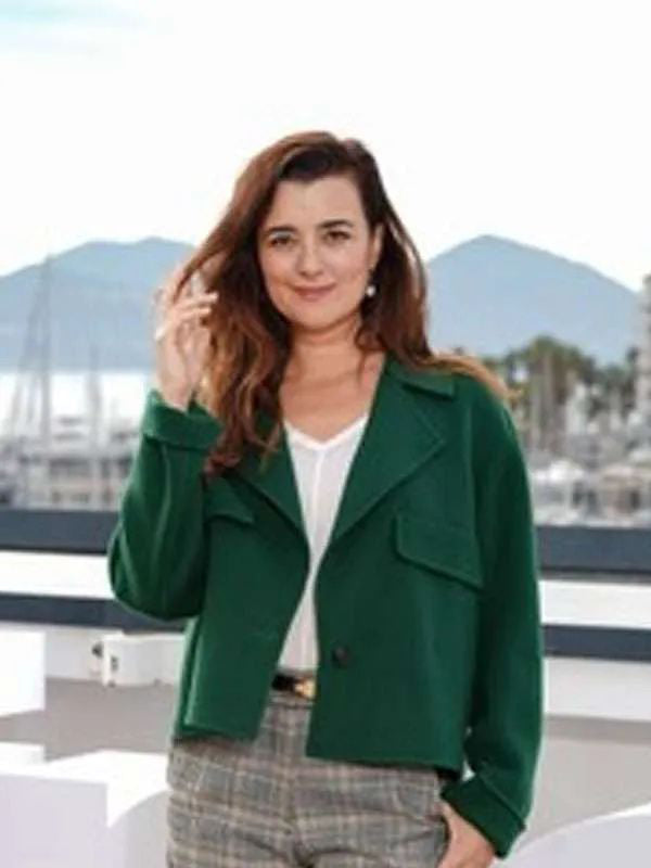 NCIS Tony and Ziva Cote de Pablo Green Jacket