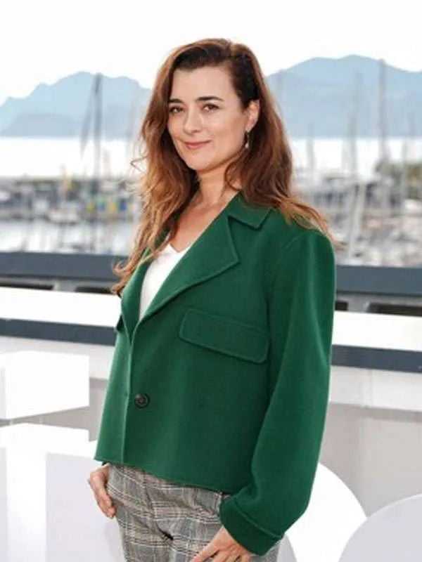 NCIS Tony and Ziva Cote de Pablo Green Jacket