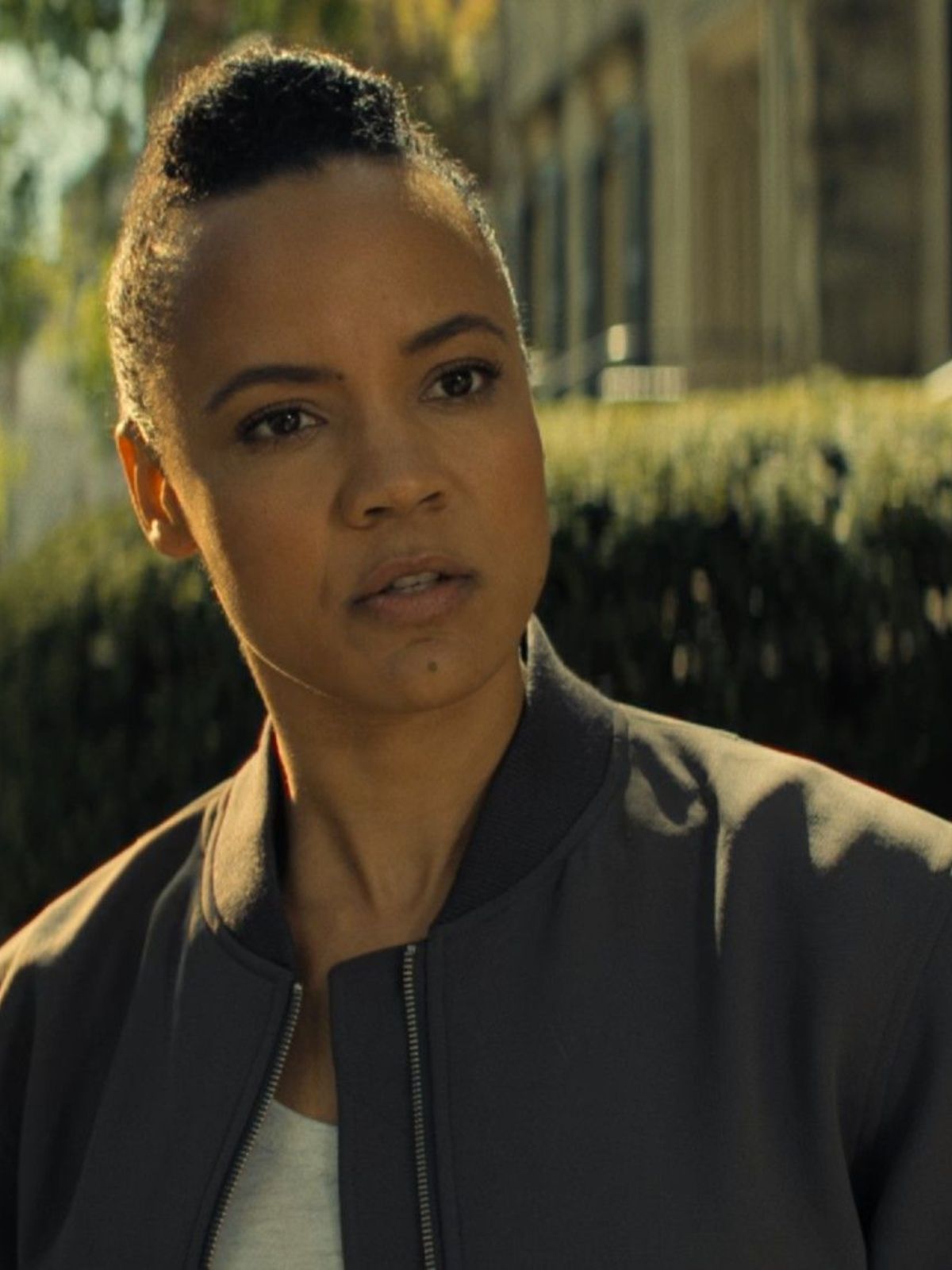 Neagley Maria Sten Gray Bomber Jacket