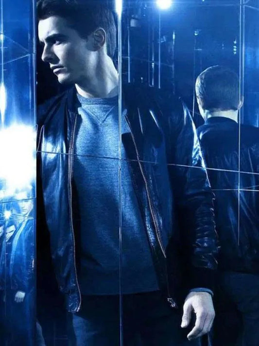 Now You See Me 2 Dave Franco Black Leather Jacket