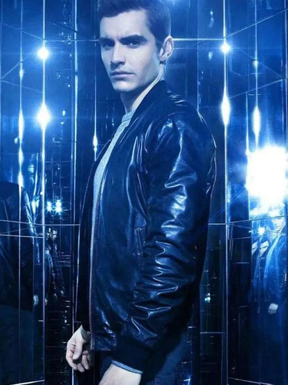 Now You See Me 2 Dave Franco Black Leather Jacket