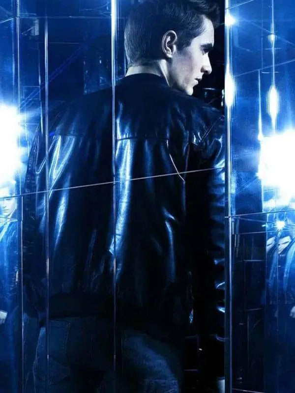 Now You See Me 2 Dave Franco Black Leather Jacket