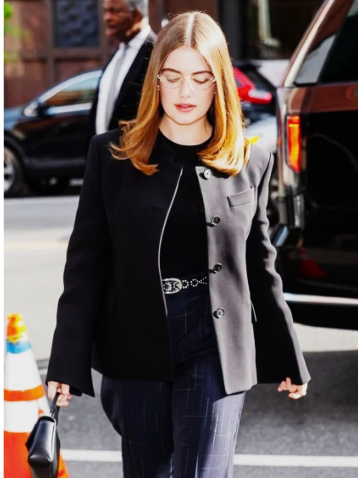 NYC Ella Bright Black Blazer