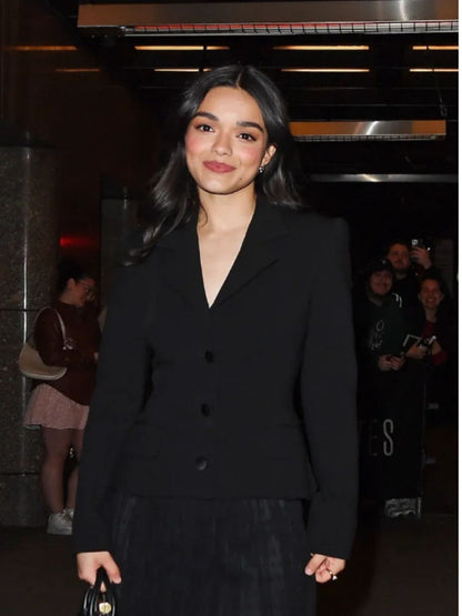 NYC Rachel Zegler Black Blazer