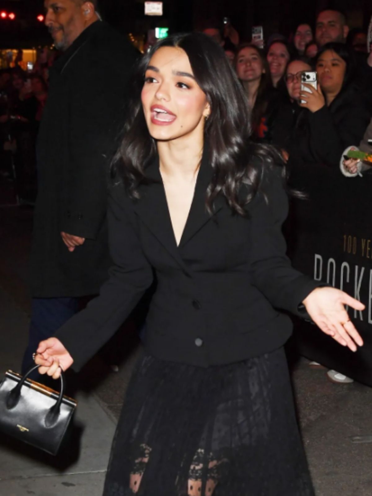 NYC Rachel Zegler Black Blazer