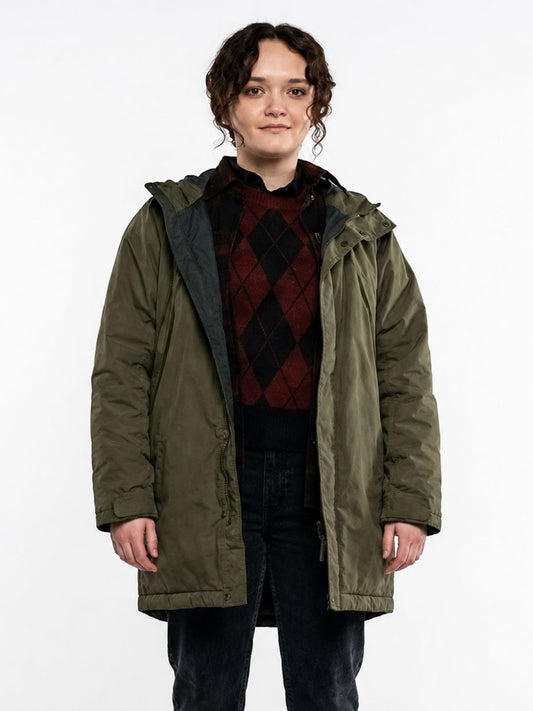 Olivia Cooke Slow Horses Green Cotton Jacket