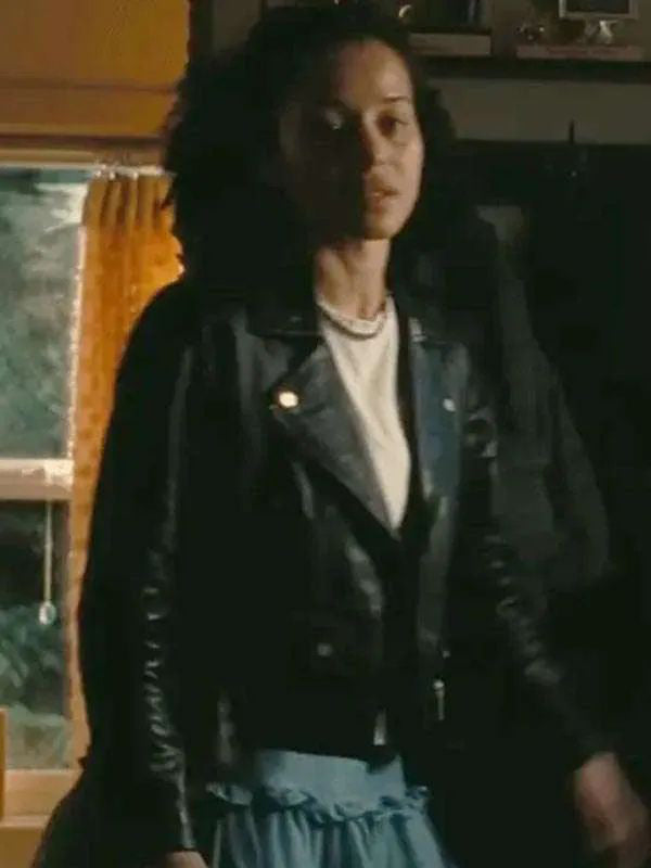 One Battle After Another Chase Infiniti Biker Leather Jacket