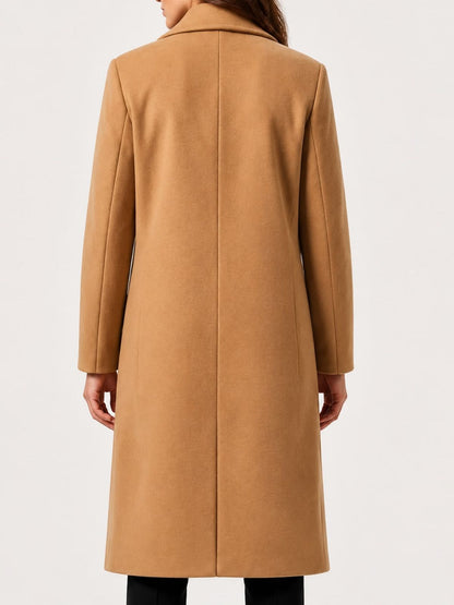 Pamela Tola Night born Beige Wool Coat