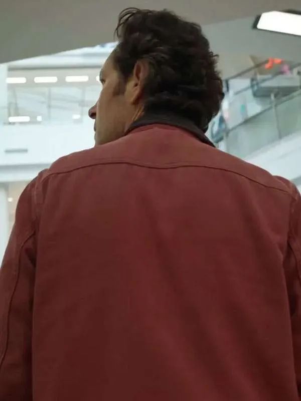Paul Rudd Power Ballad Red Cotton Jacket