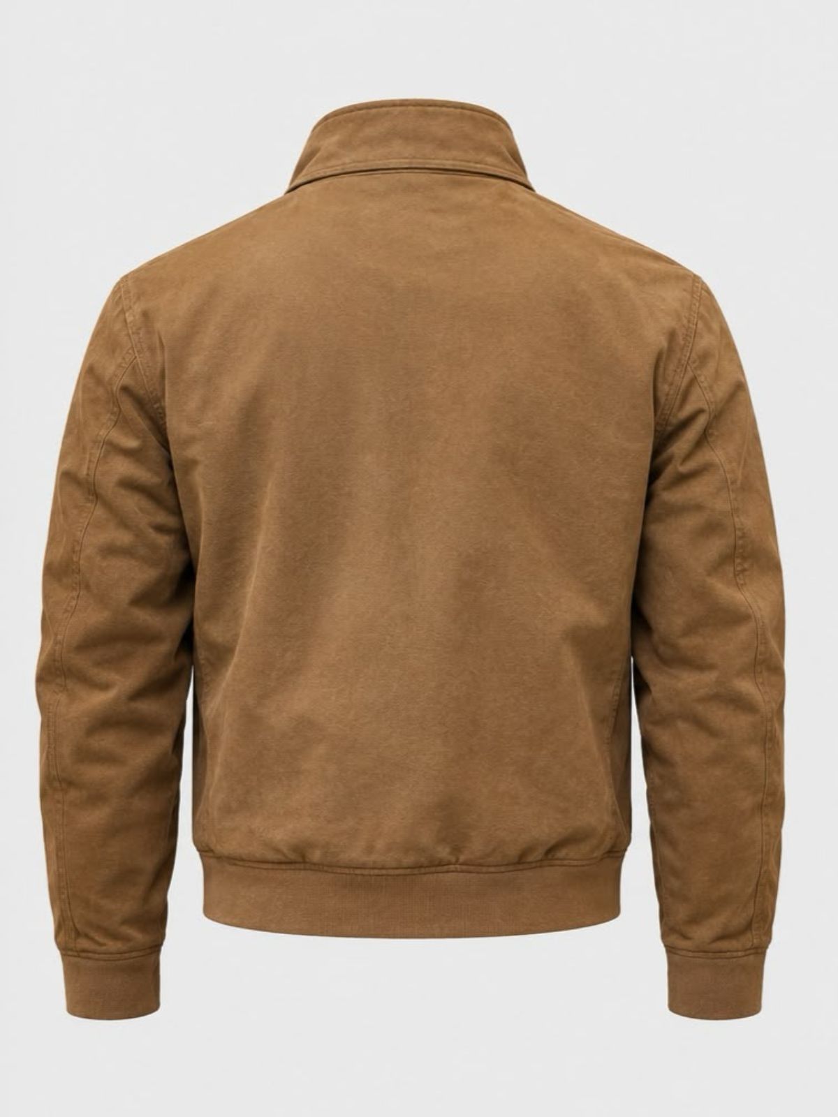 Peter Serafinowicz Hit Point Brown Suede Leather Jacket