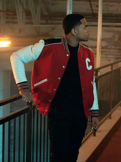 Power Book II Ghost S04 Tariq St. Patrick Red Jacket 