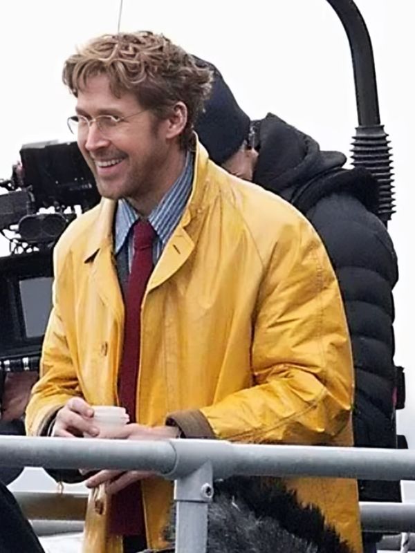 Project Hail Mary Ryan Gosling Yellow Leather Coat