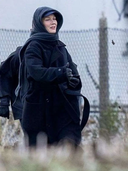 Project Hail Mary Sandra Hüller Black Wool Coat
