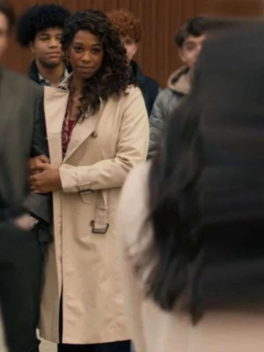 Providence Falls S01 Suzette Deveraux Beige Trench Coat