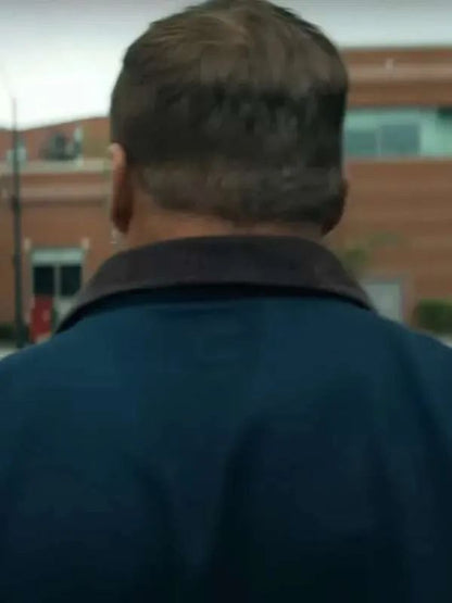 Reacher S03 Jack Reacher Blue Cotton Jacket