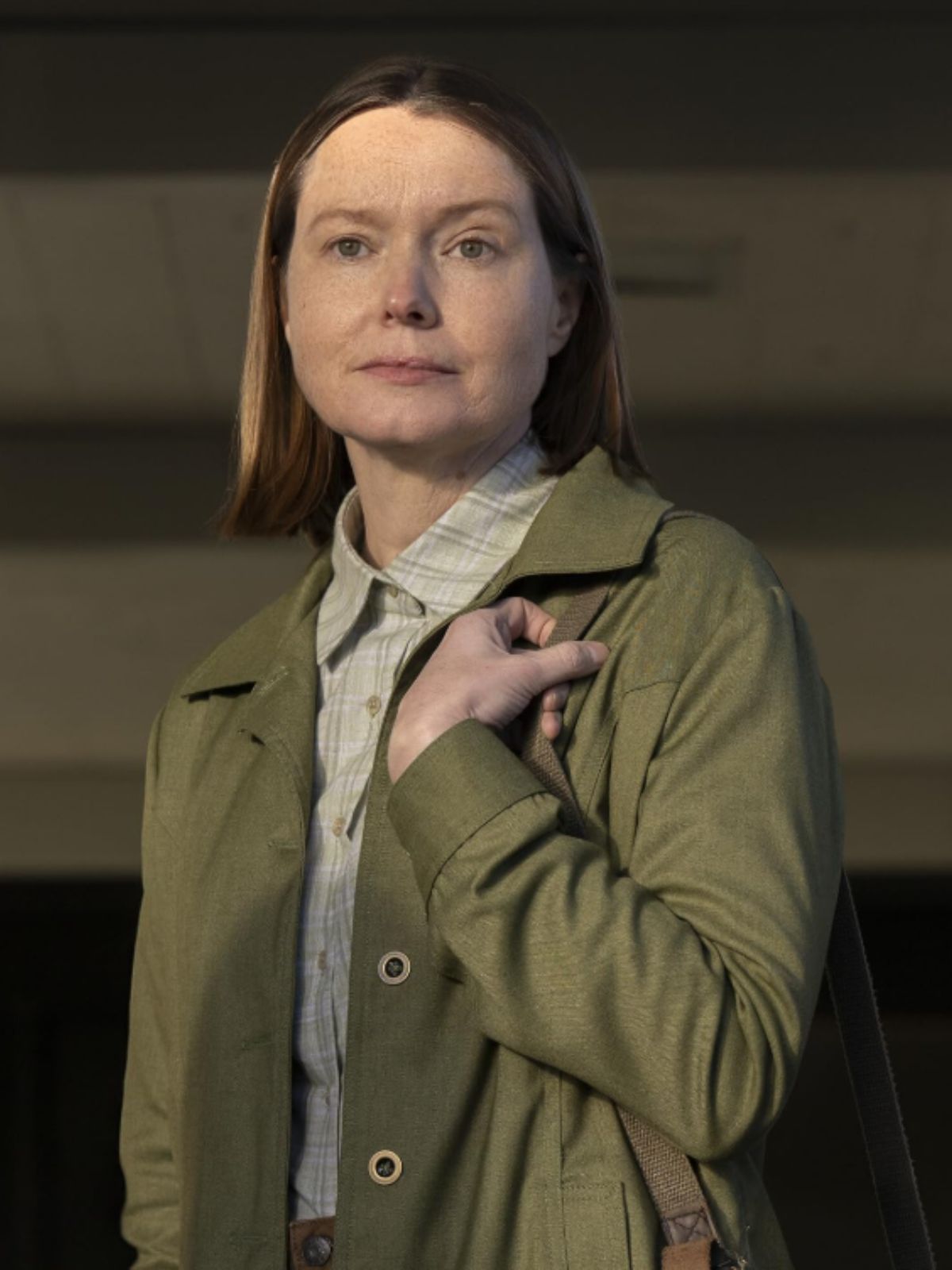 Samantha Sloyan Carrie Green Cotton Coat