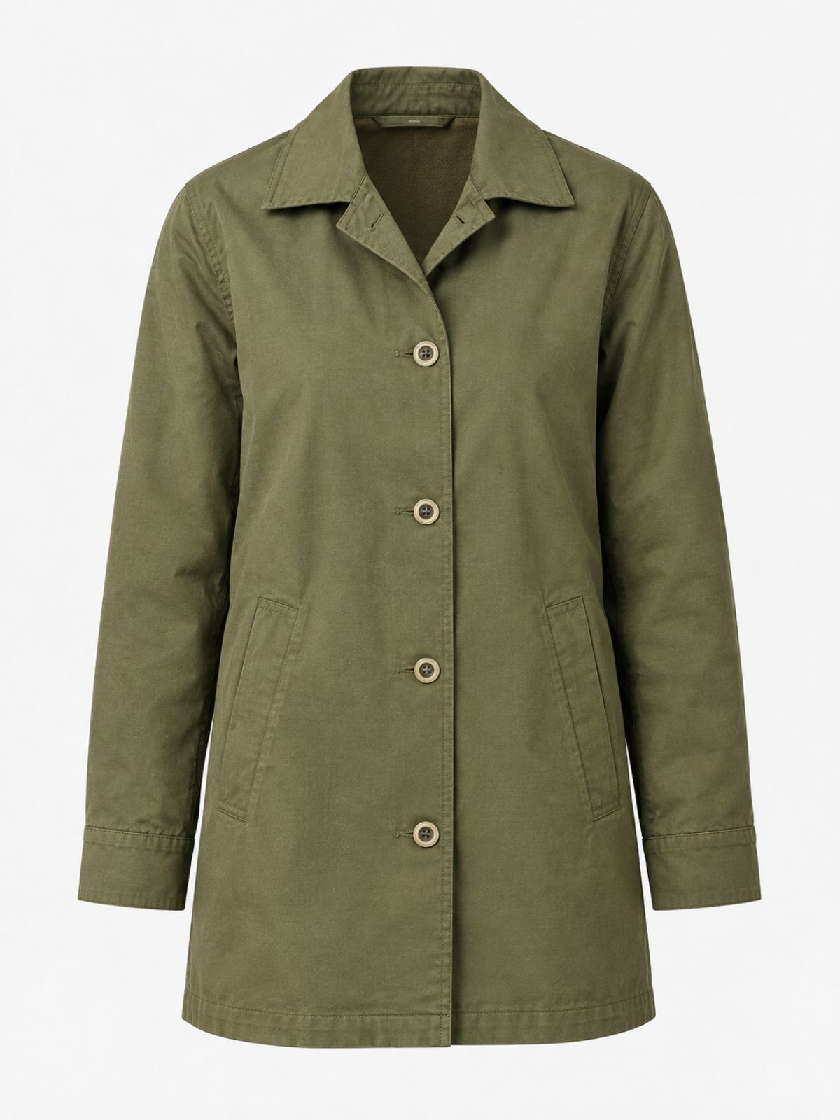 Samantha Sloyan Carrie Green Cotton Coat