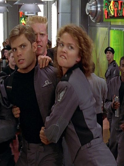 Starship Troopers Mobile Infantry Gray Jacket
