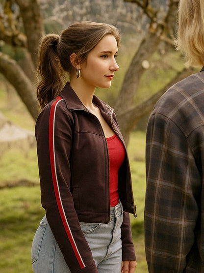 Thais Martin Frauds Brown Track Jacket