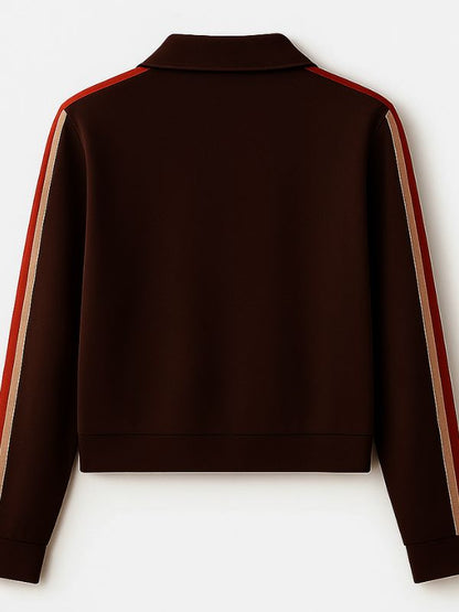 Thais Martin Frauds Brown Track Jacket