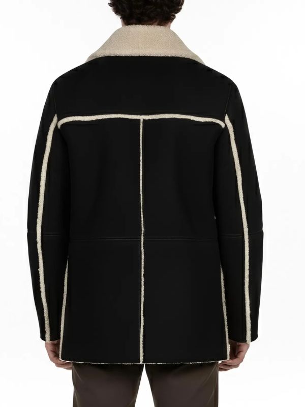 The Boys S05 Hughie Campbell Suede Leather Black Coat
