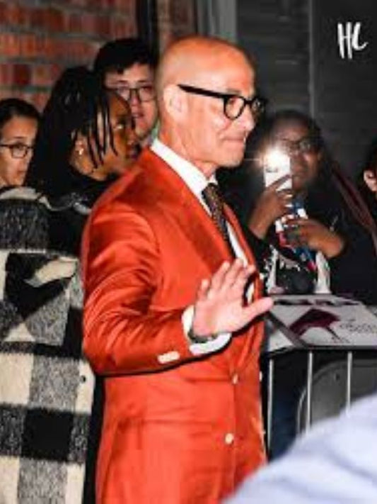 The Devil Wears Prada 2 Stanley Tucci Red Blazer