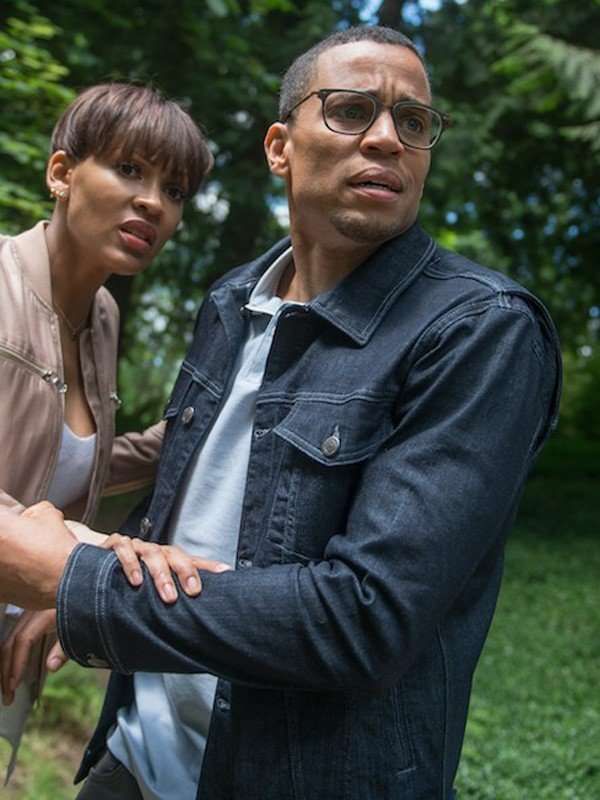The Intruder Michael Ealy Black Denim Jacket