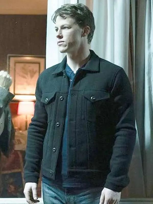 The Rainmaker S01 Milo Callaghan Black Wool Jacket