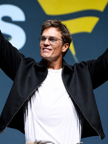 Tom Brady Fanatics Fest Black Cotton Jacket