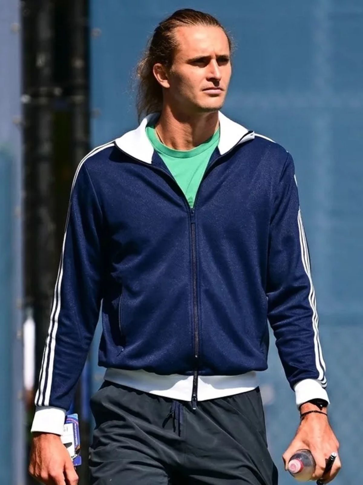 US Open Championships Alexander Zverev Blue Track Jacket