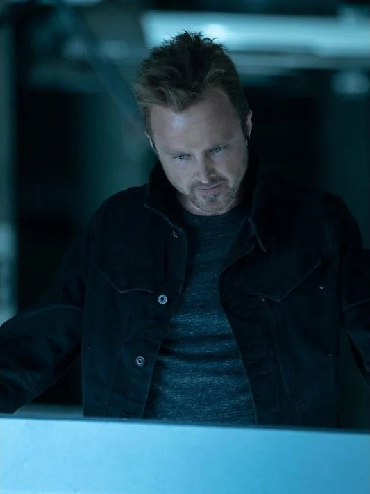 West World S03 Caleb Nichols Black Cotton Jacket