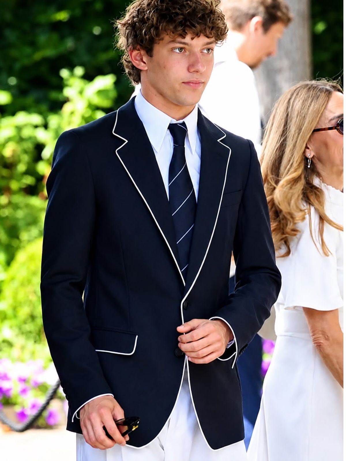 Wimbledon Championships Kimi Antonelli Navy Blue Blazer