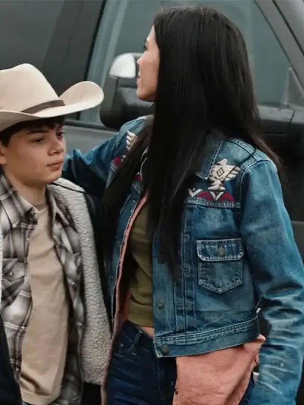 Yellowstone SO5 Kelsey Asbille Blue Denim Jacket