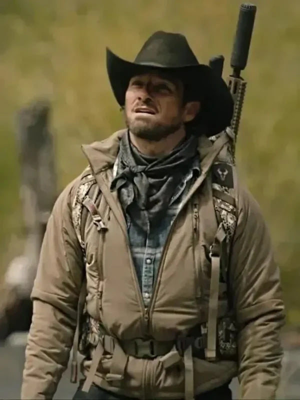Yellowstone SO5 Ryan Bingham Walker Beige Cotton Jacket