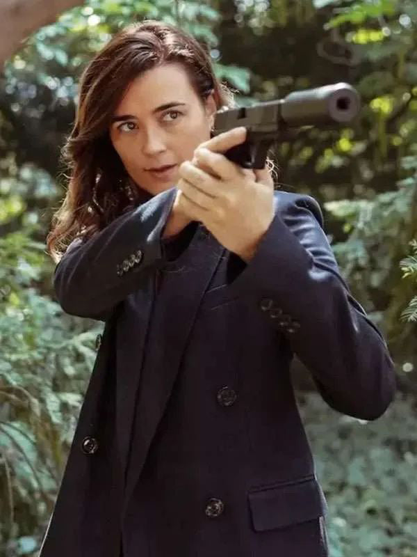 Ziva David NCIS Tony and Ziva Blue Blazer